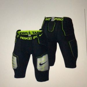 Black Nike ProCombat Hyperstrong Hard Plate Girdle